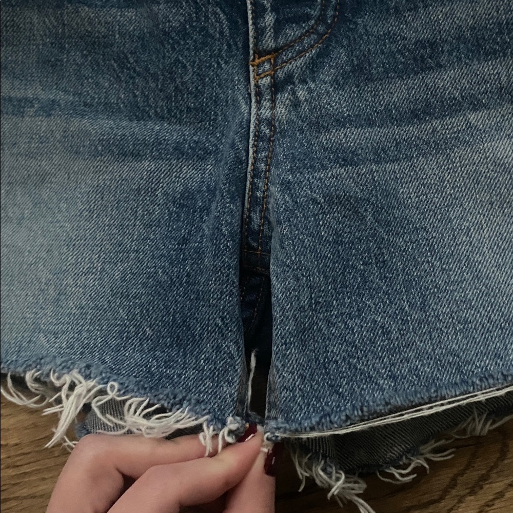 Rag & Bone Dre Low Rise Shorts Jean Denim Womens 25 - Picture 4 of 4